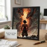 Goku Dragon Anime Poster | Dragon Ball Epic Wall Art Print | Pictik™ - Image 13