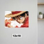 Monkey D. Luffy Anime Poster | One Piece Wall Art | Anime Poster - Image 3