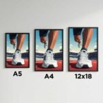 Runner Motivation Poster | Athlete Running Wall Art | Pictik™ - Image 5