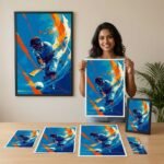 Cricket Action Poster | Batsman Sports Wall Art | Pictik™ - Image 6