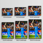 Virat Kohli Cricket Poster | King Kohli India Wall Art | Pictik™ - Image 15