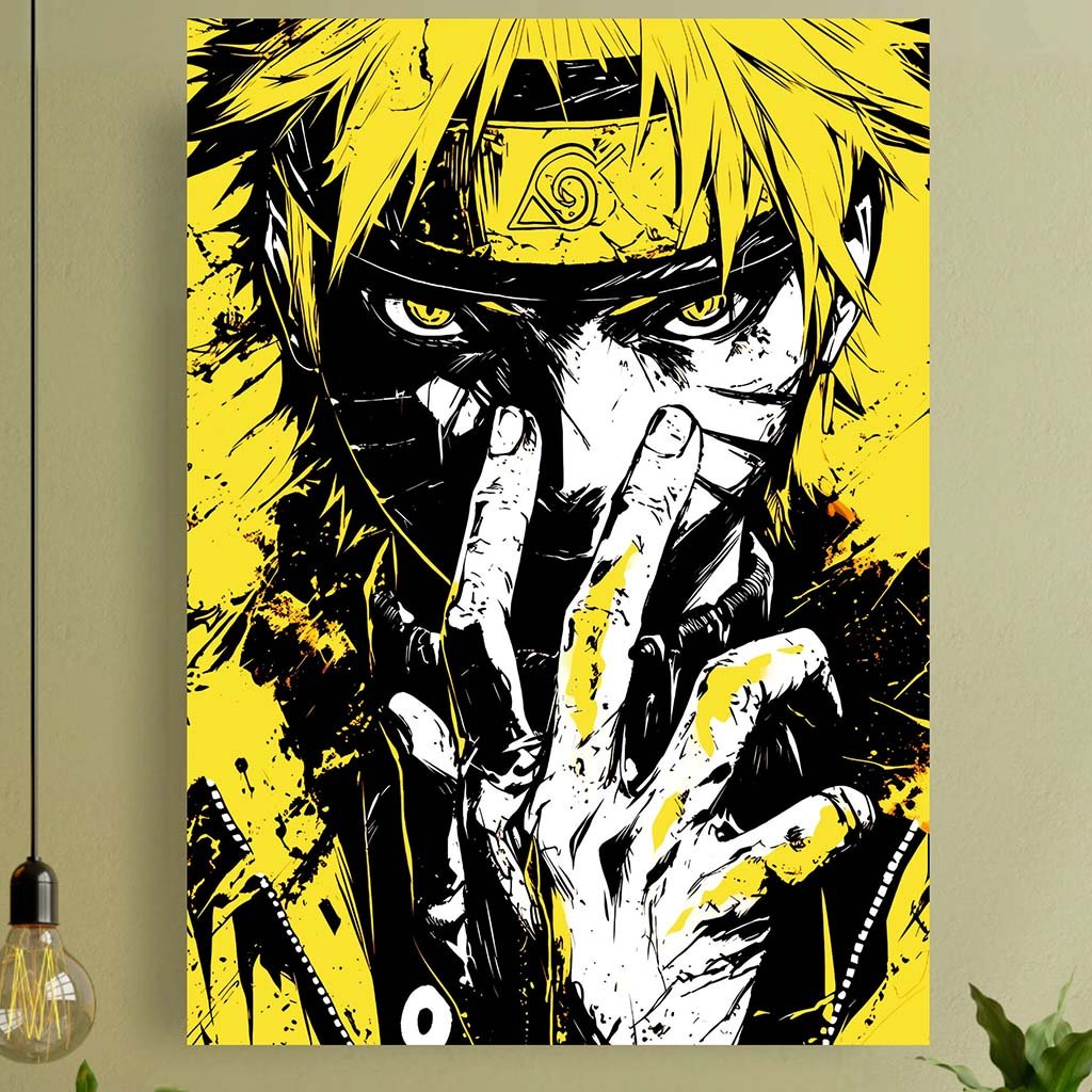 n Naruto Sage Mode Poster – Premium Anime Wall Art Print | Pictik™ - Image 1